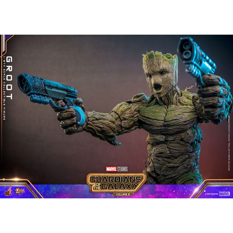 Les Gardiens de la Galaxie Vol. 3 figurine Movie Masterpiece 1/6 Groot 32 cm | 0000000912309