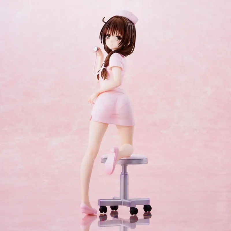 To Love-Ru Darkness statuette PVC Mikan Yuki Nurse Cos 25 cm | 4589642714552
