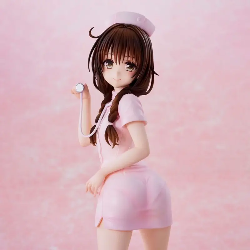 To Love-Ru Darkness statuette PVC Mikan Yuki Nurse Cos 25 cm | 4589642714552