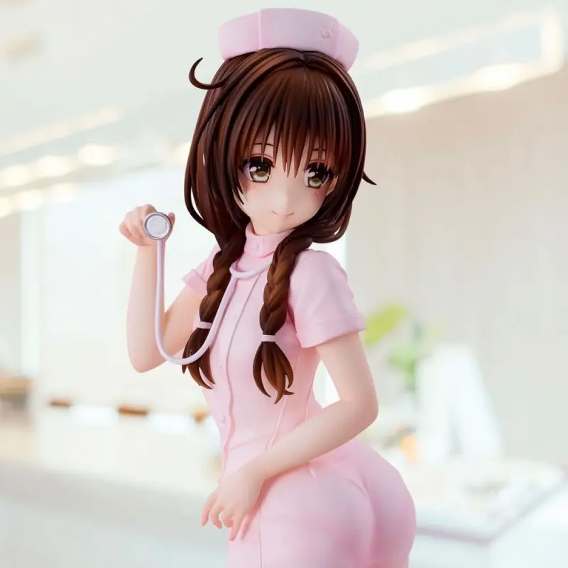 To Love-Ru Darkness statuette PVC Mikan Yuki Nurse Cos 25 cm | 4589642714552