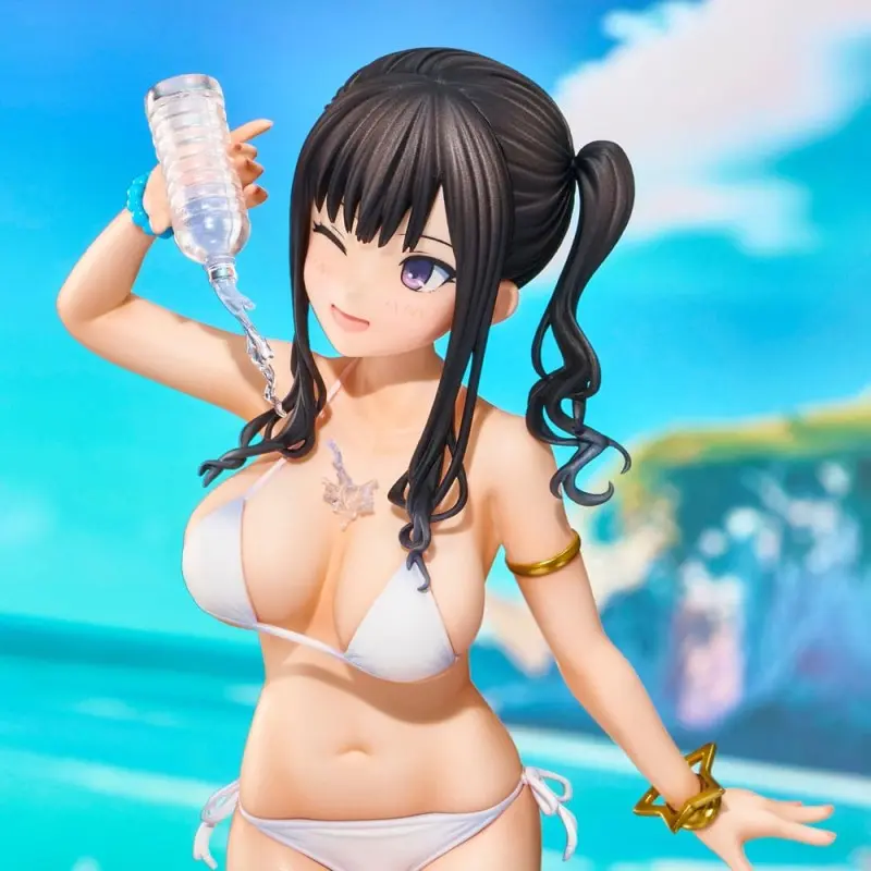 Original Illustration statuette PVC Kaede Illustration Miyuki Sasaki Summer Cloud White Bikini Ver. 25 cm | 4589642715214