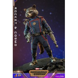 Les Gardiens de la Galaxie Vol. 3 figurines Movie Masterpiece 1/6 Rocket & Cosmo 16 cm | 4895228614551