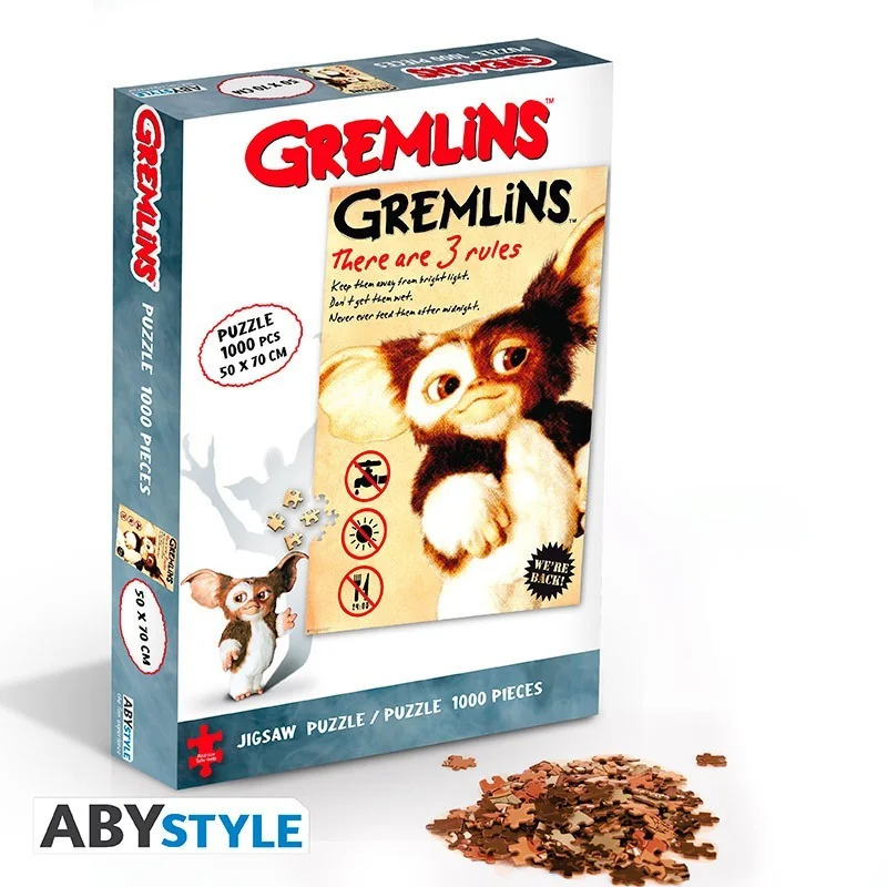 Puzzle: Gremlins - 1000 Piece Puzzle - Gizmo
Publisher: ABYstyle