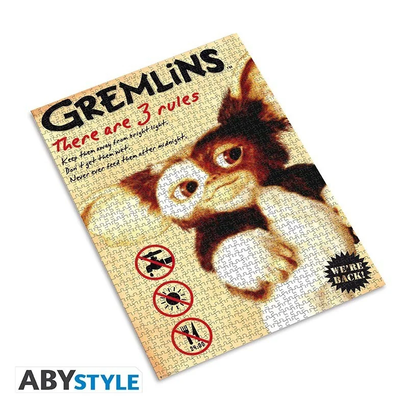 Puzzel: Gremlins - puzzel van 1000 stukjes - Gizmo
Uitgever: ABYstyle