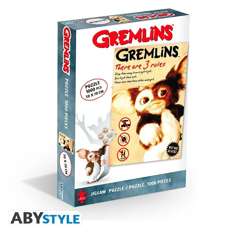 Puzzle: Gremlins - 1000 Piece Puzzle - Gizmo
Publisher: ABYstyle