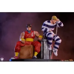 Street Fighter statuette PVC 1/10 Cody & Guy 18 cm | 0712179860896