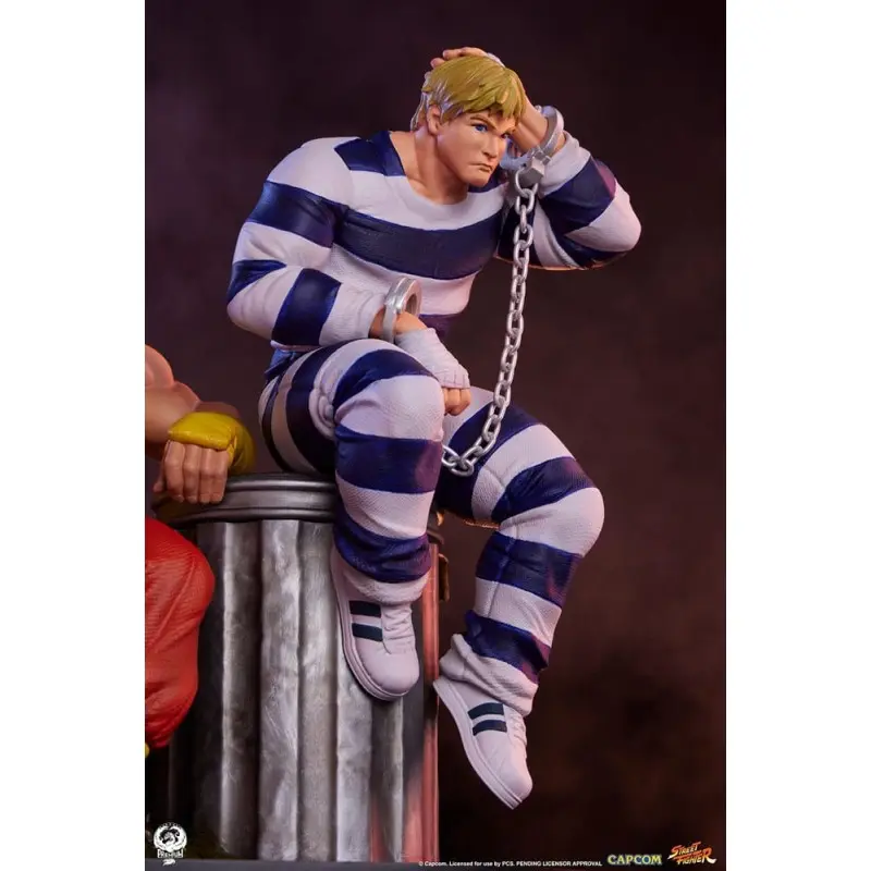 Street Fighter statuette PVC 1/10 Cody & Guy 18 cm | 0712179860896
