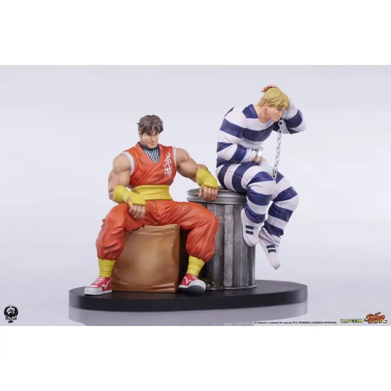 Street Fighter statuette PVC 1/10 Cody & Guy 18 cm | 0712179860896