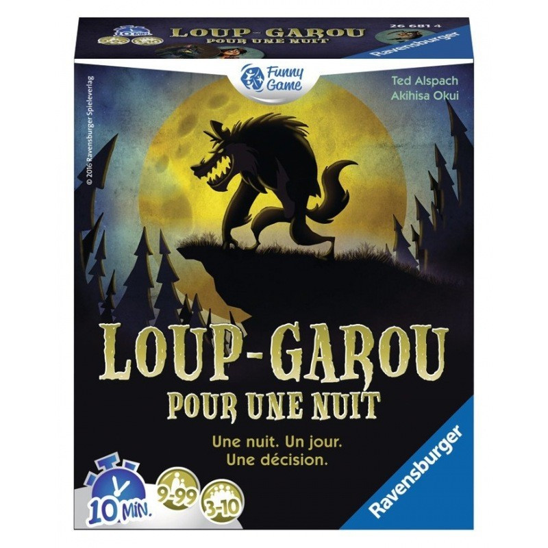 jeu : Loup-Garou pour une Nuit éditeur : Ravensburger version française