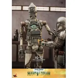 Star Wars: The Mandalorian figurine 1/6 IG-12 avec accessoires 36 cm | 0000009124642