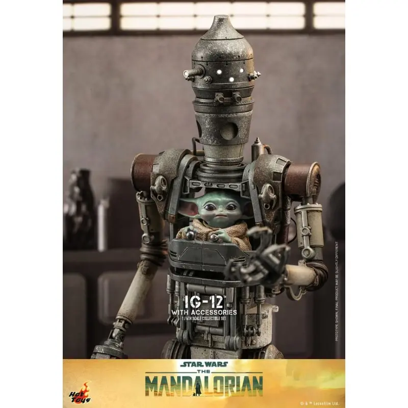 Star Wars: The Mandalorian figurine 1/6 IG-12 avec accessoires 36 cm | 0000009124642