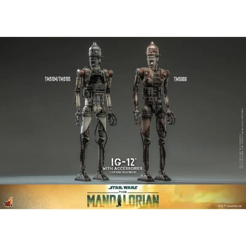 Star Wars: The Mandalorian figurine 1/6 IG-12 avec accessoires 36 cm | 0000009124642