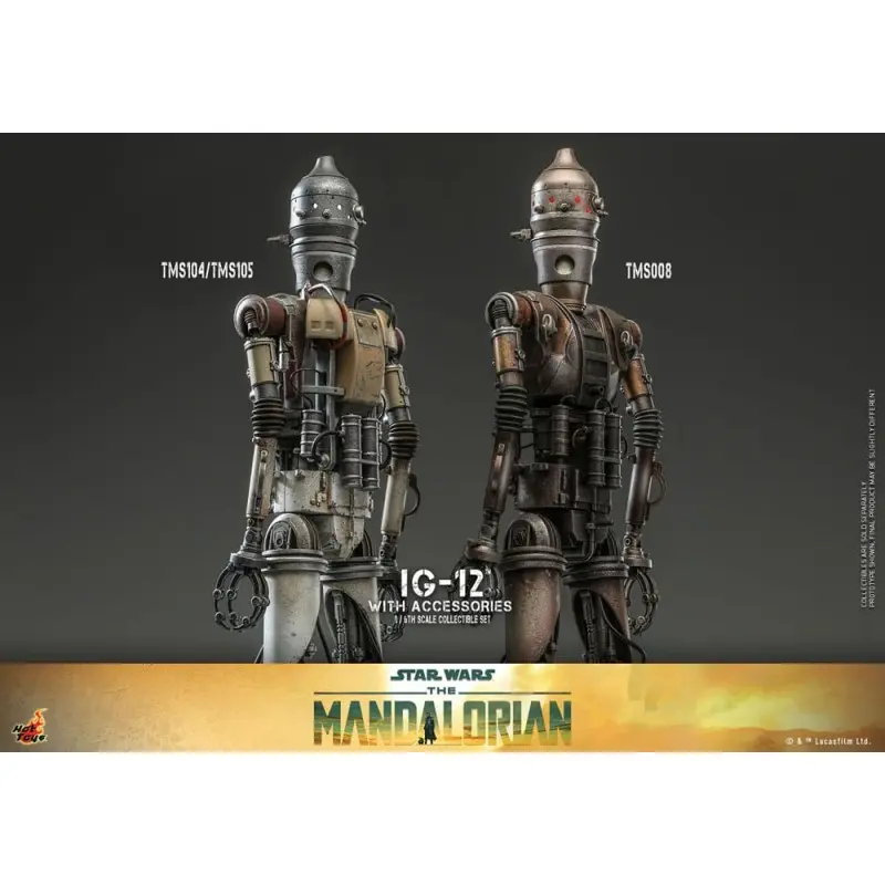 Star Wars: The Mandalorian figurine 1/6 IG-12 avec accessoires 36 cm | 0000009124642