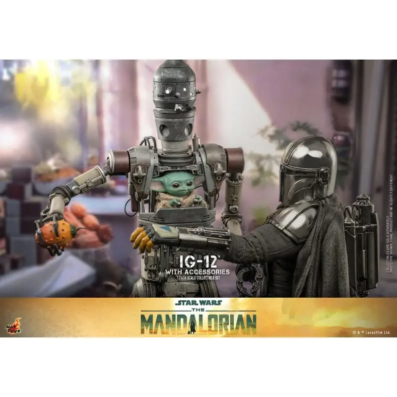 Star Wars: The Mandalorian figurine 1/6 IG-12 avec accessoires 36 cm | 0000009124642