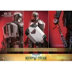 Star Wars: The Mandalorian figurine 1/6 IG-12 avec accessoires 36 cm | 0000009124642