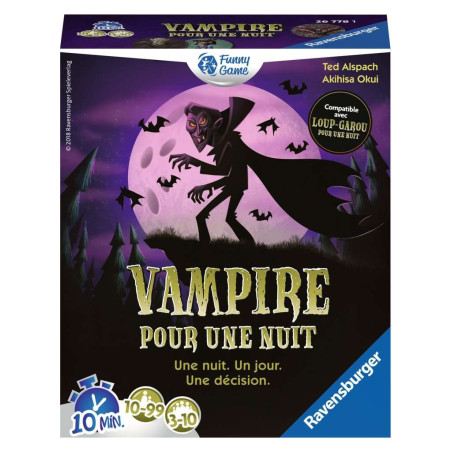 jeu : Vampire pour une Nuit éditeur : Ravensburger version française