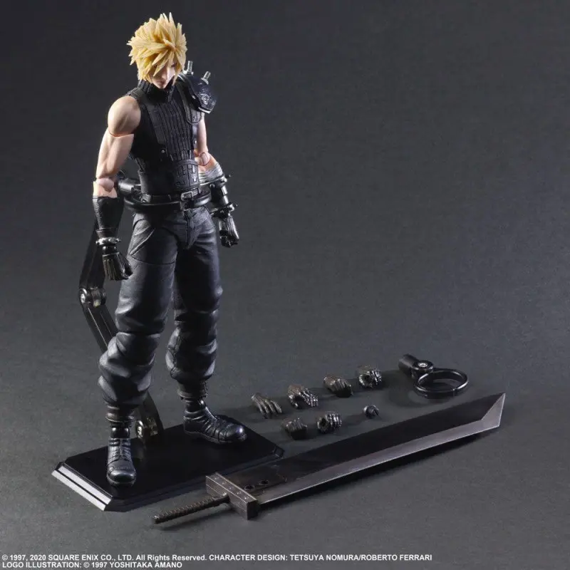 Final Fantasy VII Remake Play Arts Kai figurine Cloud Strife Ver. 2 27 cm | 4988601350112