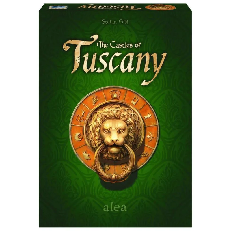 Spel: Kastelen van Toscane
Uitgever: Ravensburger
Engelse versie