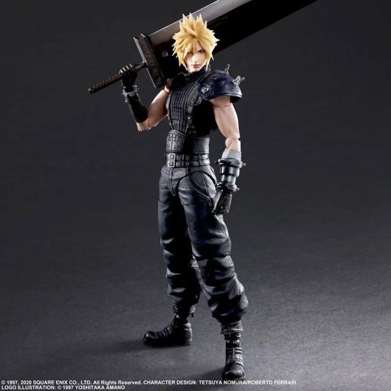 Final Fantasy VII Remake Play Arts Kai figurine Cloud Strife Ver. 2 27 cm | 4988601350112
