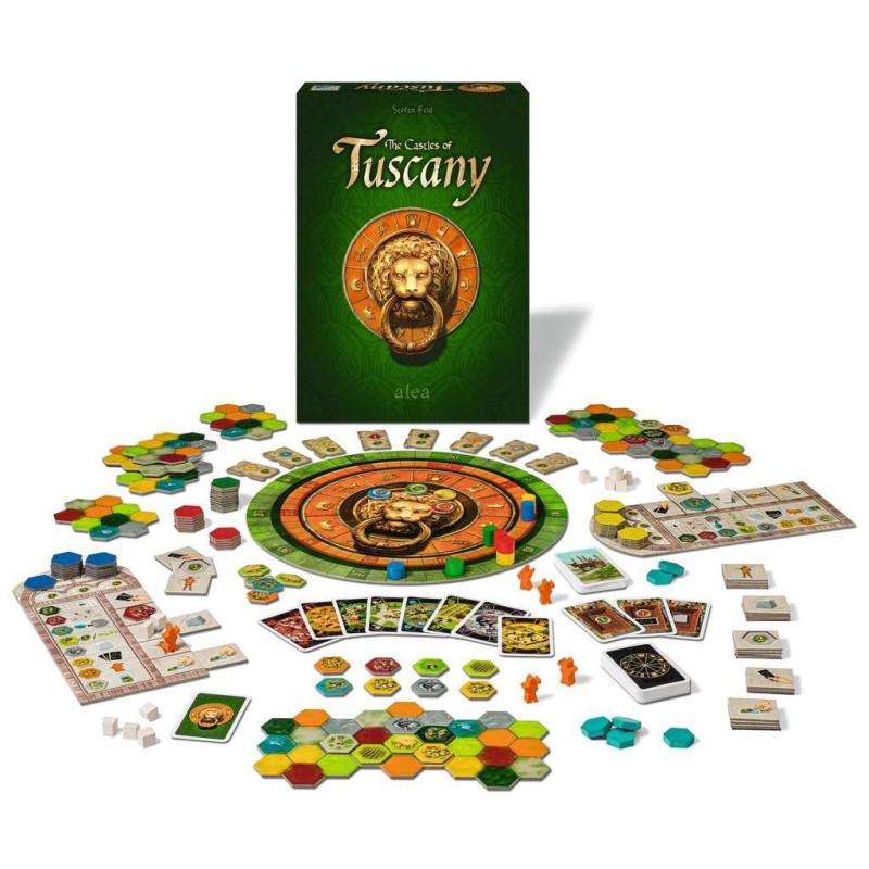 jeu : Les châteaux de Toscane
éditeur : Ravensburger
version française