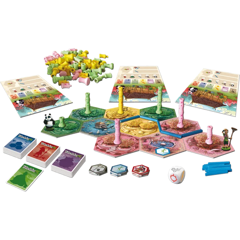 Spel: Takenoko - Nieuwe versie
Uitgever: Matagot
Engelse versie