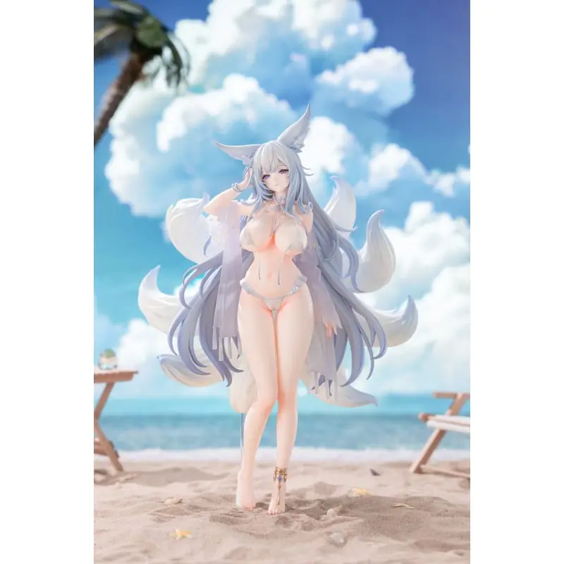 Azur Lane statuette PVC amiami x AniGame 1/6 Shinano Dreamy White Sands Ver. 30 cm    | 6976230180581