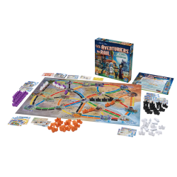 jeu : Les Aventuriers du Rail - Le Train Fantôme
éditeur : Days of Wonder
version française