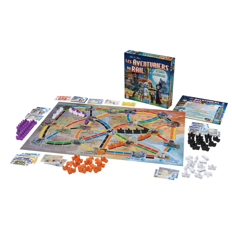 Game: Ticket to Ride - The Ghost Train
Publisher: Days of Wonder
English Version