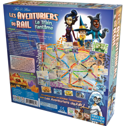 jeu : Les Aventuriers du Rail - Le Train Fantôme éditeur : Days of Wonder version française