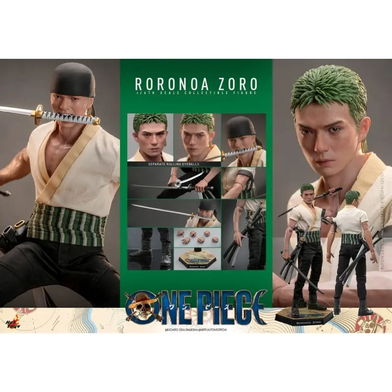 One Piece (Netflix) figurine 1/6 Roronoa Zoro 31 cm | 4895228615633