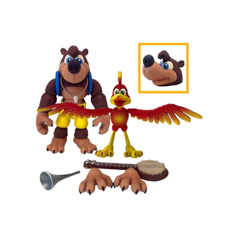 Banjo-Kazooie pack 2 figurines Banjo & Kazooie 27 cm  | 6534619684664