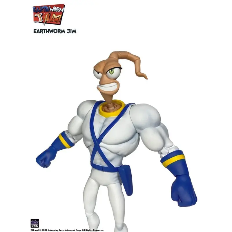Earthworm Jim accessoires Wave 1: Worm Body & Jim Heads Accessory Pack | 0653485997237