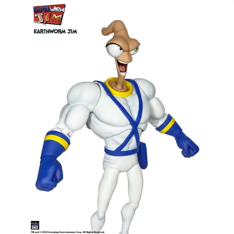 Earthworm Jim accessoires Wave 1: Worm Body & Jim Heads Accessory Pack | 0653485997237