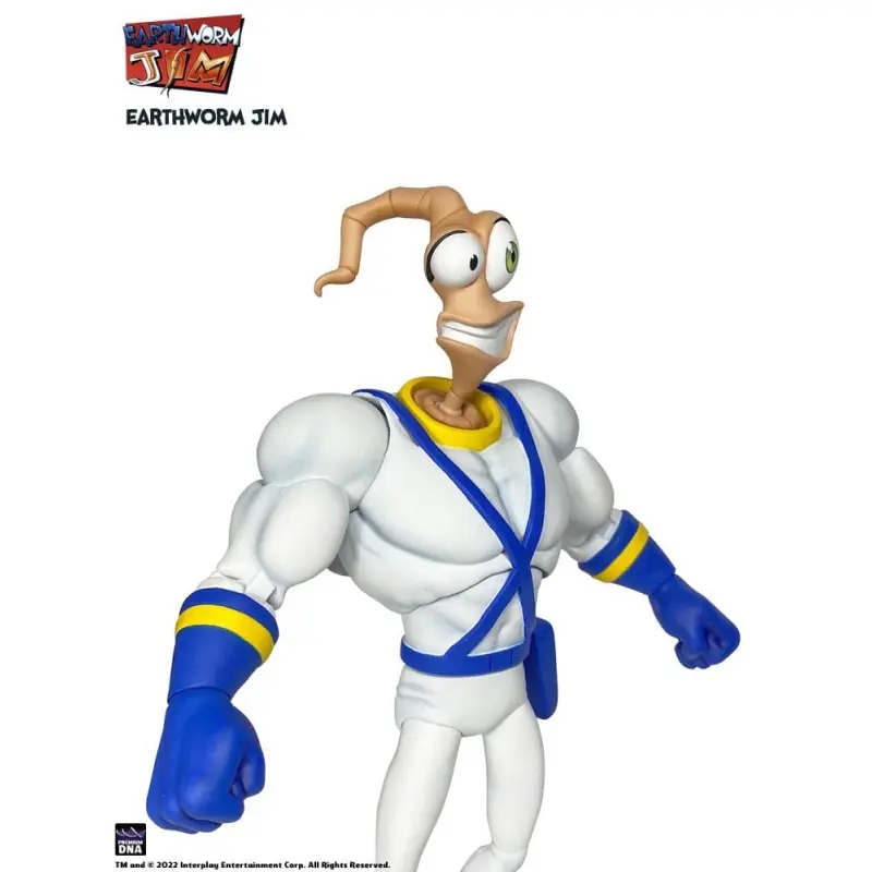 Earthworm Jim accessoires Wave 1: Worm Body & Jim Heads Accessory Pack | 0653485997237