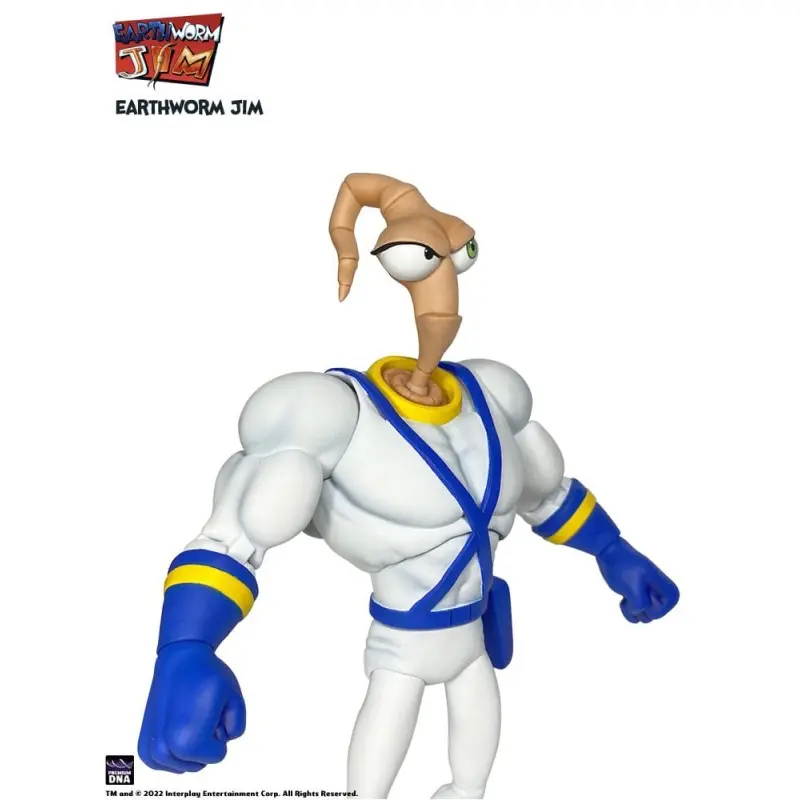 Earthworm Jim accessoires Wave 1: Worm Body & Jim Heads Accessory Pack | 0653485997237