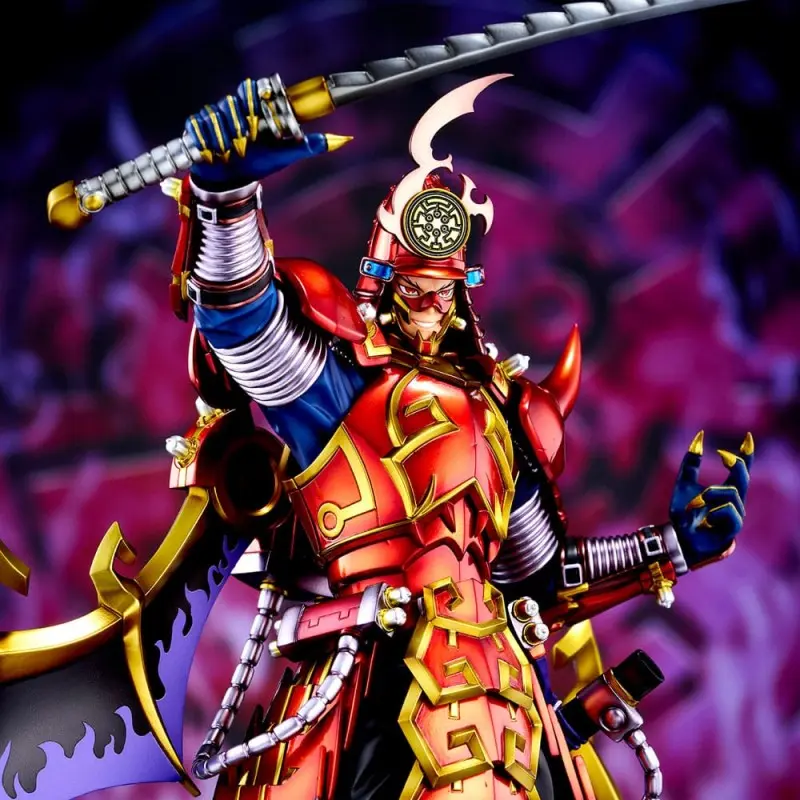 Yu-Gi-Oh! statuette PVC Monster Figure Collection Legendary Six Samurai Shi En 35 cm  | 4589642714873