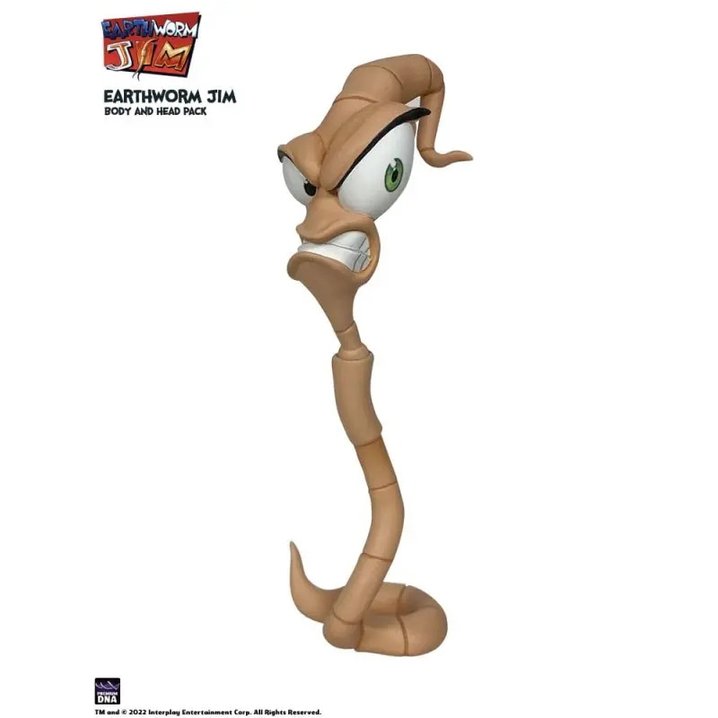 Earthworm Jim accessoires Wave 1: Worm Body & Jim Heads Accessory Pack | 0653485997237