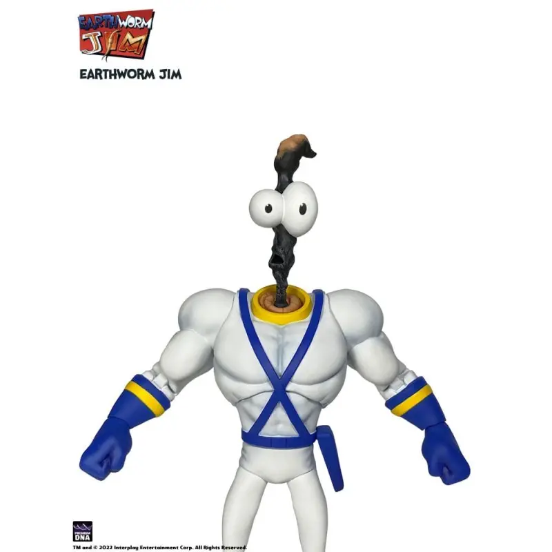 Earthworm Jim accessoires Wave 1: Worm Body & Jim Heads Accessory Pack | 0653485997237