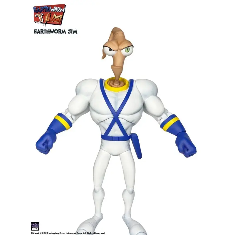 Earthworm Jim accessoires Wave 1: Worm Body & Jim Heads Accessory Pack | 0653485997237