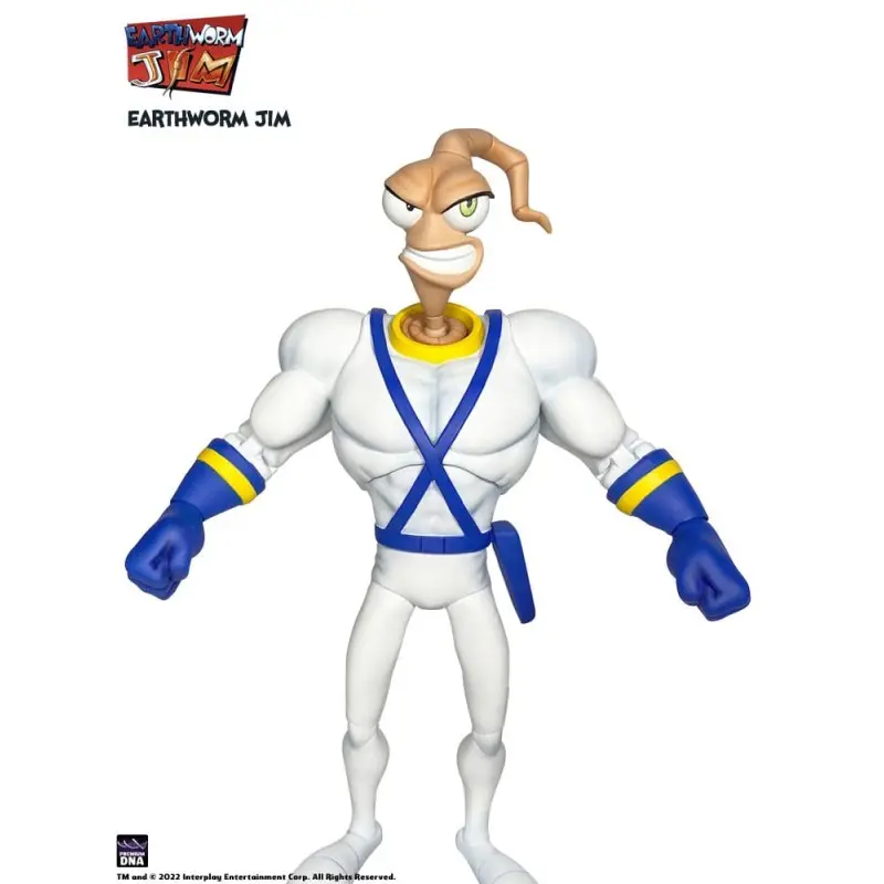 Earthworm Jim accessoires Wave 1: Worm Body & Jim Heads Accessory Pack | 0653485997237