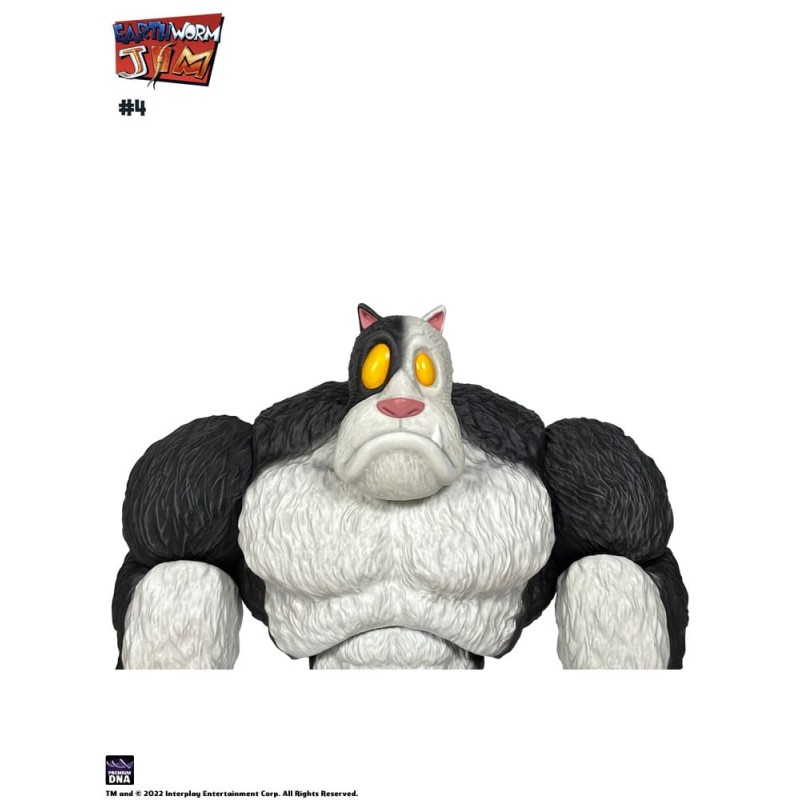 Earthworm Jim figurine Wave 1: Bob the Killer Goldfish & no.4 15 cm