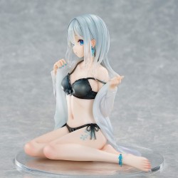 Original Character statuette PVC 1/7 Silver-Haired Girl Sky Blue Morning Special Outfit Ver. by Fuumi Illustration 16 cm 