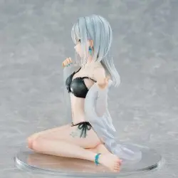 Original Character statuette PVC 1/7 Silver-Haired Girl Sky Blue Morning Special Outfit Ver. by Fuumi Illustration 16 cm | 4589642715092