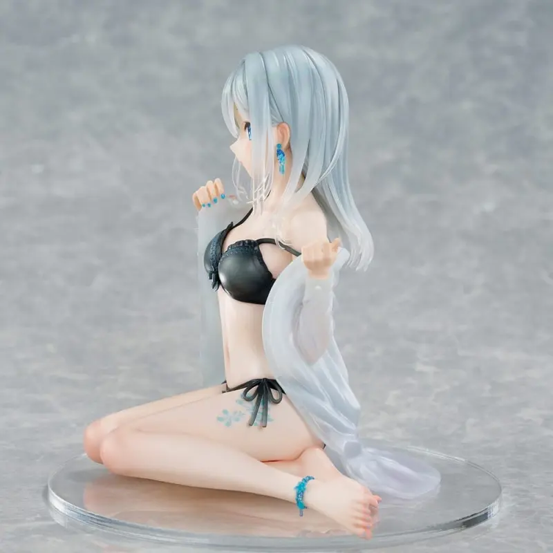 Original Character statuette PVC 1/7 Silver-Haired Girl Sky Blue Morning Special Outfit Ver. by Fuumi Illustration 16 cm | 4589642715092