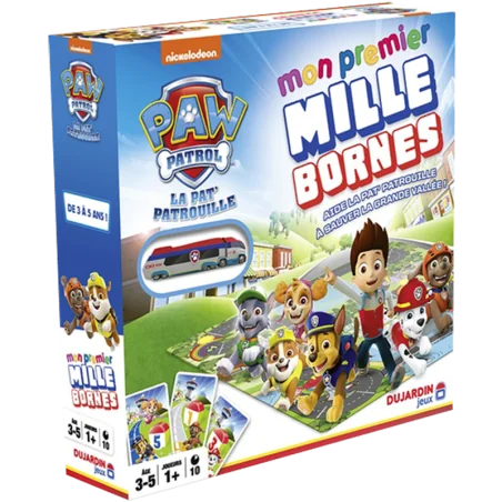 Spel: Mijn eerste duizend mijl - Paw Patrol
uitgever: TF1 / Dujardin
Engelse versie