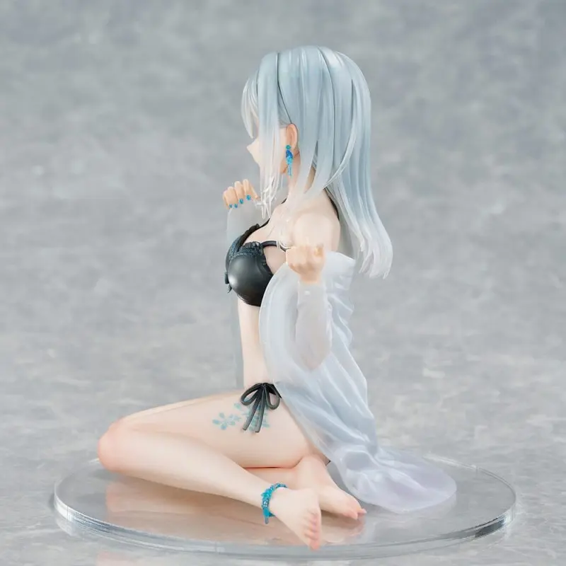 Original Character statuette PVC 1/7 Silver-Haired Girl Sky Blue Morning Special Outfit Ver. by Fuumi Illustration 16 cm | 4589642715092