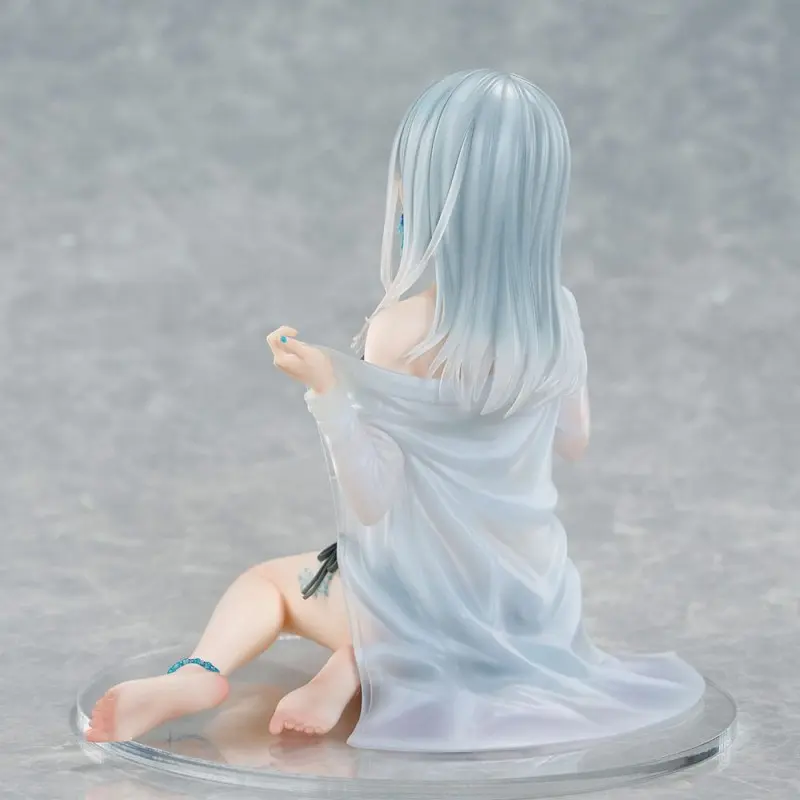 Original Character statuette PVC 1/7 Silver-Haired Girl Sky Blue Morning Special Outfit Ver. by Fuumi Illustration 16 cm | 4589642715092