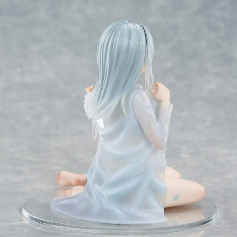 Original Character statuette PVC 1/7 Silver-Haired Girl Sky Blue Morning Special Outfit Ver. by Fuumi Illustration 16 cm | 4589642715092