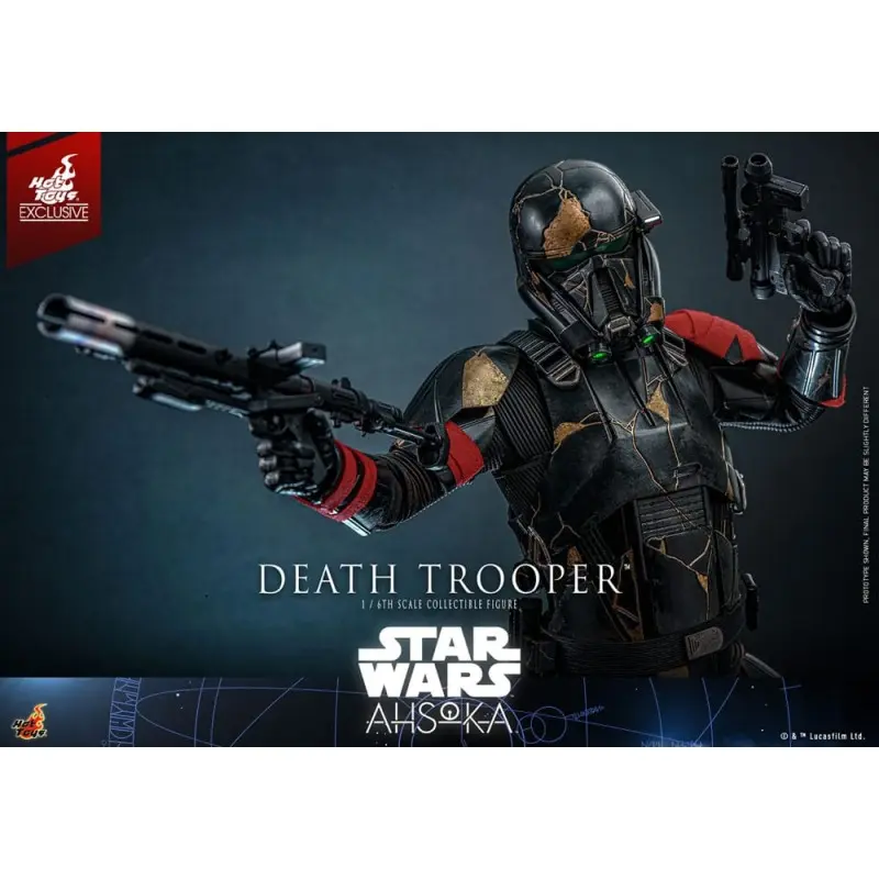 Star Wars: Ahsoka figurine Television Masterpiece 1/6 Death Trooper Hot Toys Exclusive 31 cm | 4895228618979