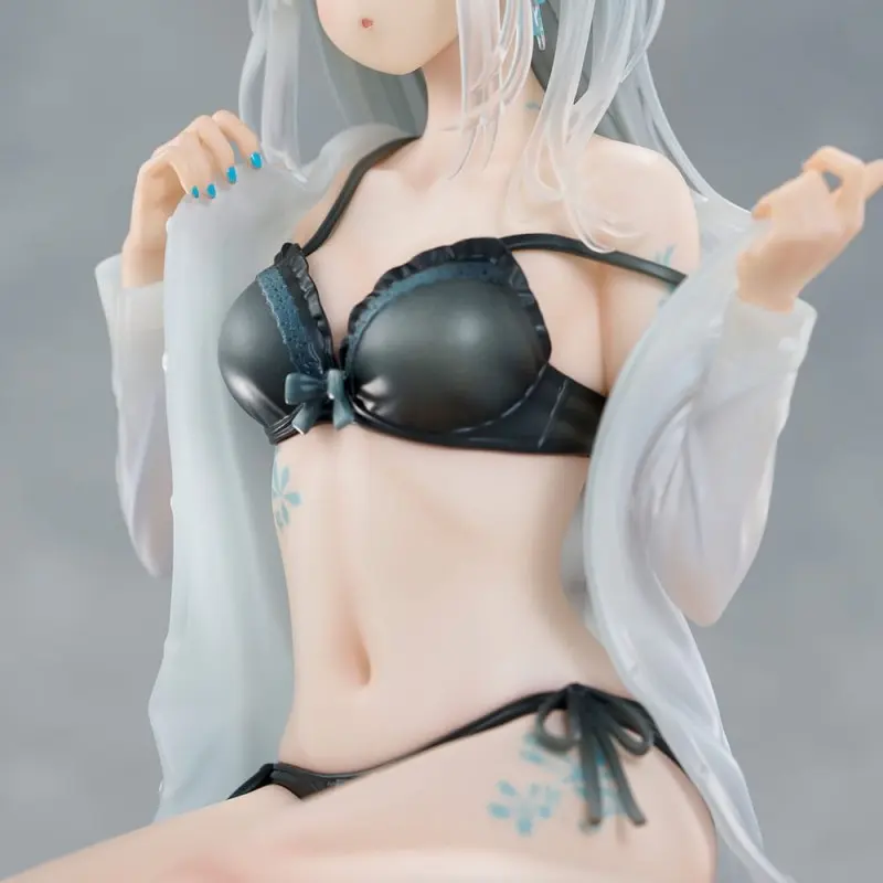 Original Character statuette PVC 1/7 Silver-Haired Girl Sky Blue Morning Special Outfit Ver. by Fuumi Illustration 16 cm | 4589642715092
